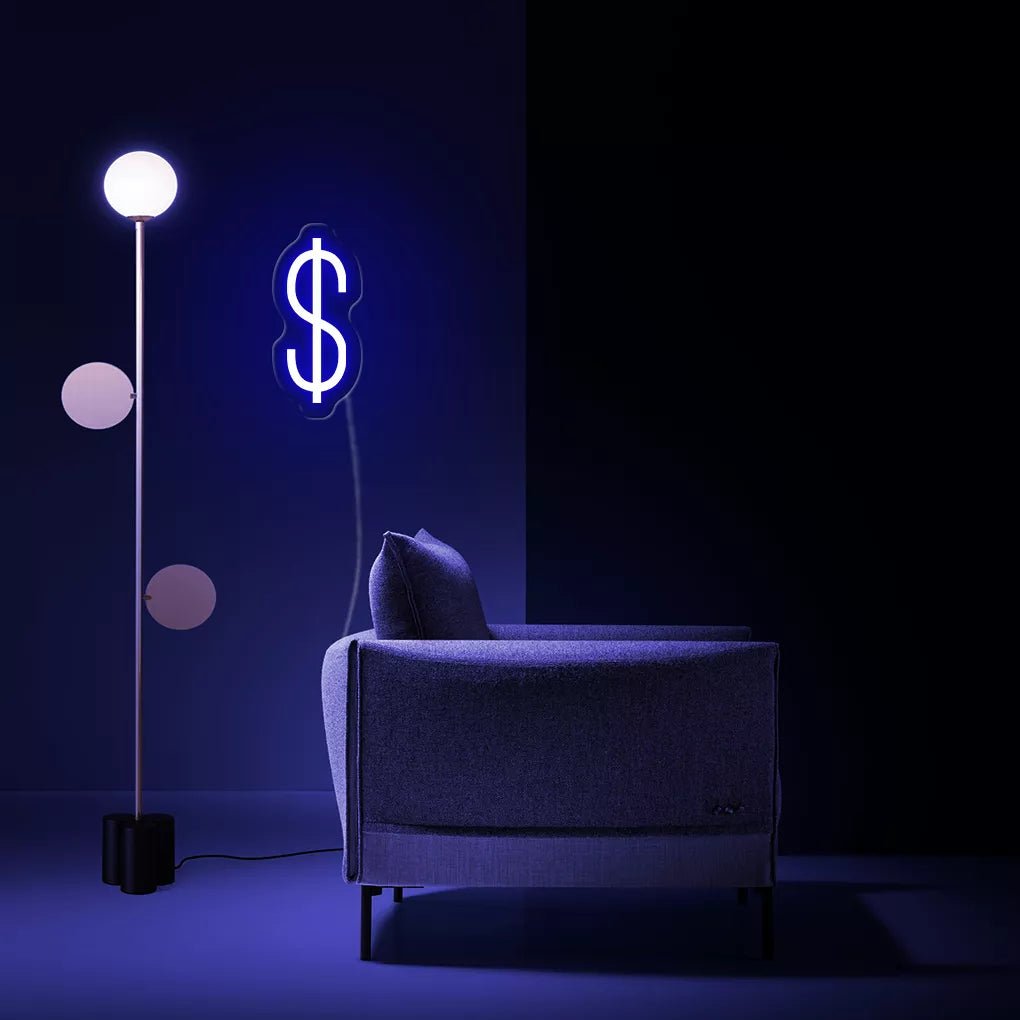 "Dollar" Neon Sign